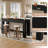 62.99" Rustic Bar Table, High Pub Table for Dining Room or Kitchen-114723290