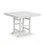 Table de salle à manger pliante carrée en PEHD, L 37,8 po x l 37,8 po x H 29,52 po