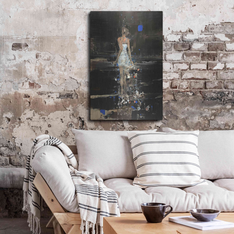 " Raining " by Oscar Alvarez Pardo, 36" H x 24" W