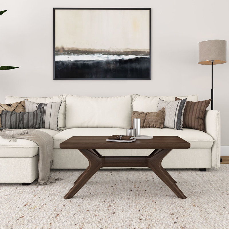 Table basse Muhsina, Noyer