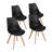 Durflinger 18'' H Polyurethane Upholstered Side Chair-1112420084