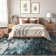 Modern Abstract Machine Washable Non-Slip Rug, Non-Shedding Contemporary Accent Rugs, Low Pile Indoor Carpet for Living Room, Bedroom