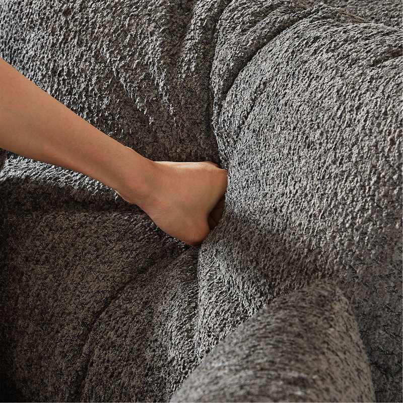 Canapé-lit convertible de 78,7 pouces avec coussin cylindrique, canapé-lit pliant en chenille, canapé-lit pliant avec poche latérale, canapé-lit de plancher, 3 pièces