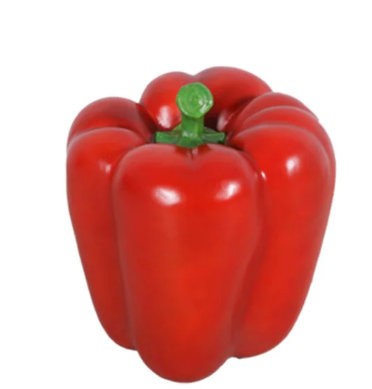Babar Red Bell Pepper Statue