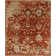 Dejone Hand Knotted Wool Area Rug in Red