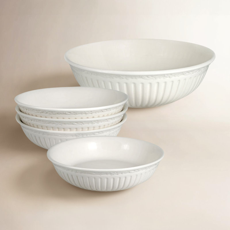 Ensemble de pâtes Mikasa, campagne italienne 5 pièces