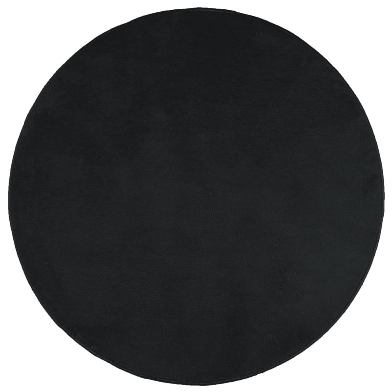 Baia Solid Colour Area Rug, Round 160cm