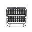 Spacious 75"x46" Portable Twin Cot With 5" Memory Foam, 450lbs Capacity, For Camping And Office Extra Long & Wide Bed Suitable Guests At Home