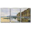 Claude Monet, reproduction sur toile 3 pièces-1226521372-1226521360