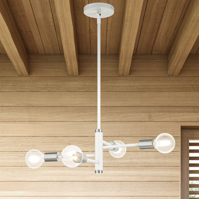 Lustre tambour moderne à 4 lumières Jeffries