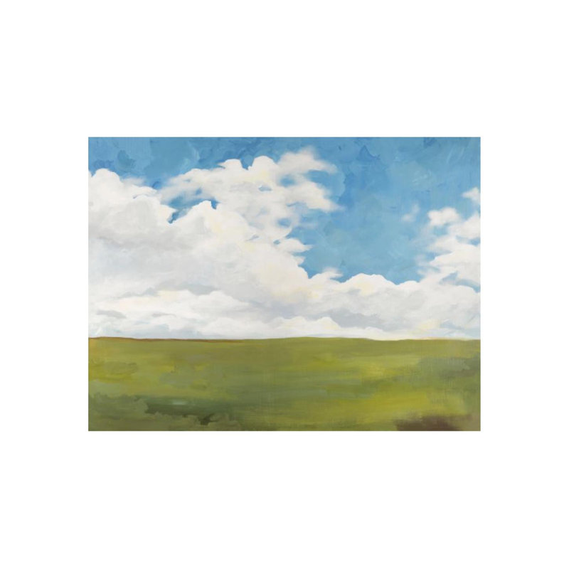 Lands Scape II Painting by Natasha Marie, Glass Coat, 24" H x 32" W x 1.5" D