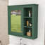 Armoire à pharmacie murale élégante avec miroir et rangement dissimulé-2045172432