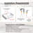 Widespread 2-handle Bathroom Faucet with Drain Assembly-54699271