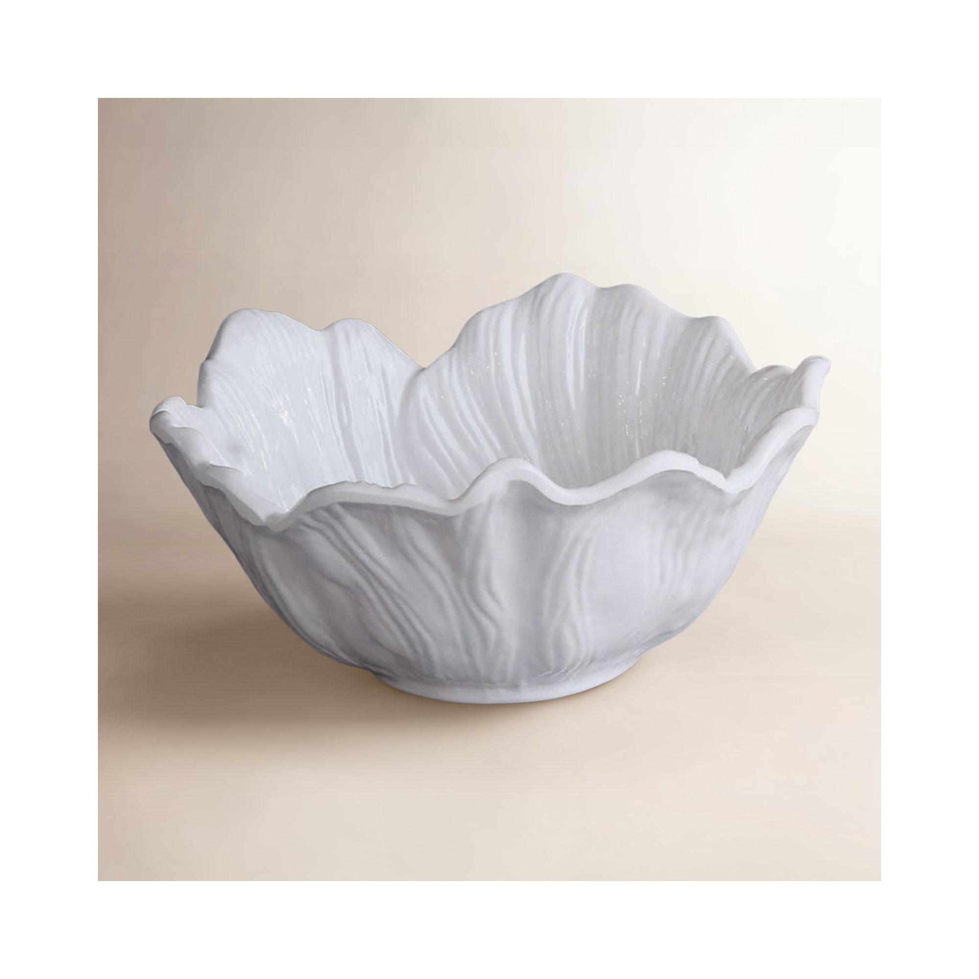 Vida Melamine Lettuce Cereal Bowl