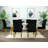 Tanager 20.1'' H Tufted Velvet Upholstered Parsons Chair-450114344-450114347