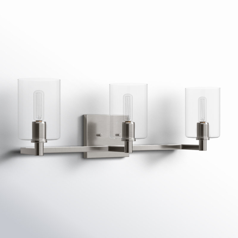 Signe 3 - Light Dimmable Vanity Light, Brushed Nickel