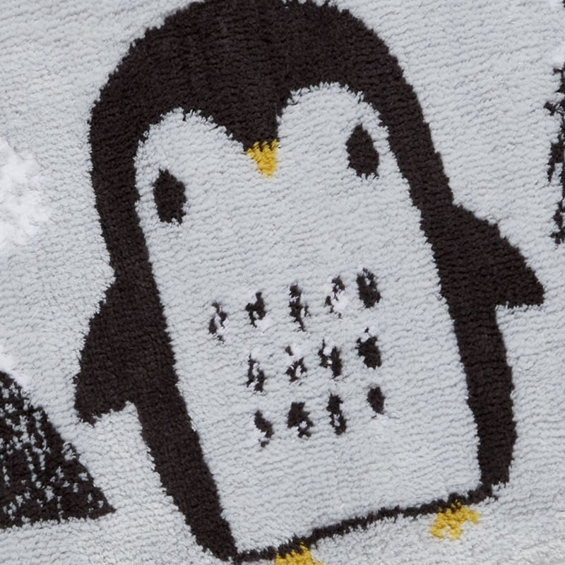 Cosy Penguin 40x60cm Bath Mat Grey