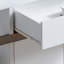 Buffet de cuisine avec rangement, 4 tablettes, blanc et taupe foncé | Idée de cadeau