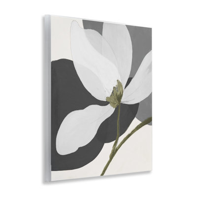 Abstract Floral Shape Wall Plaque Art by Patricia Pinto