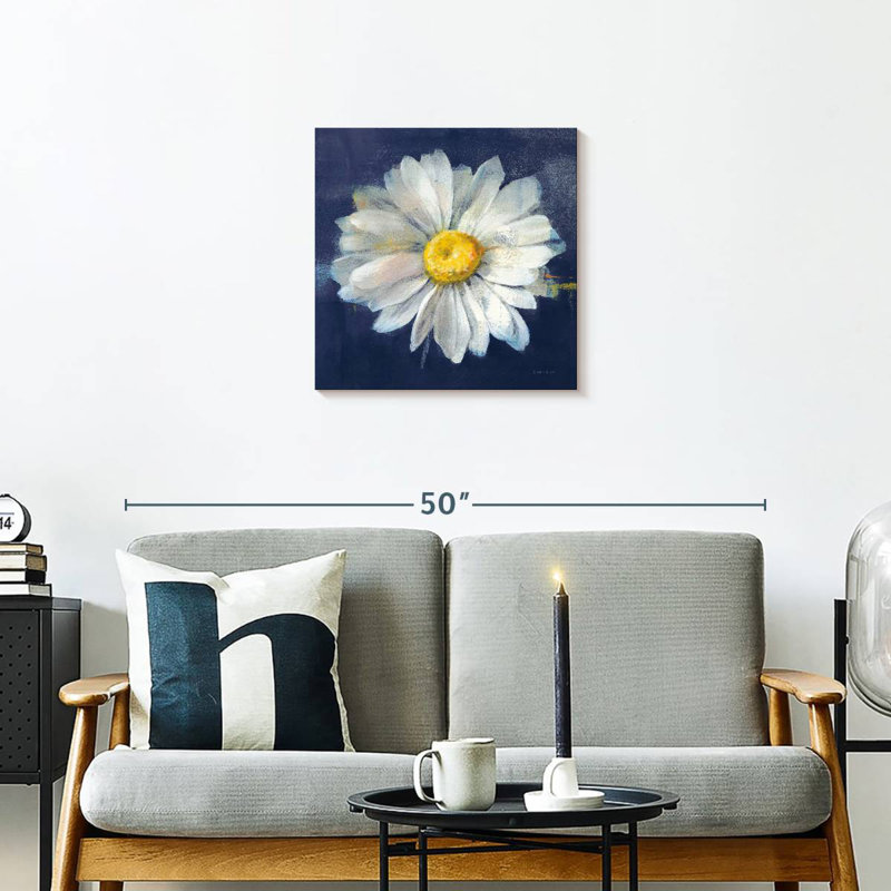 Harnek Boldest Bloom II - bleu foncé, H 20 po x l 20 po