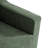 Bronnen Big And Wide Upholstered Green Cushion Swivel Armchair with Removable Back and Seat Cushion-119558474
