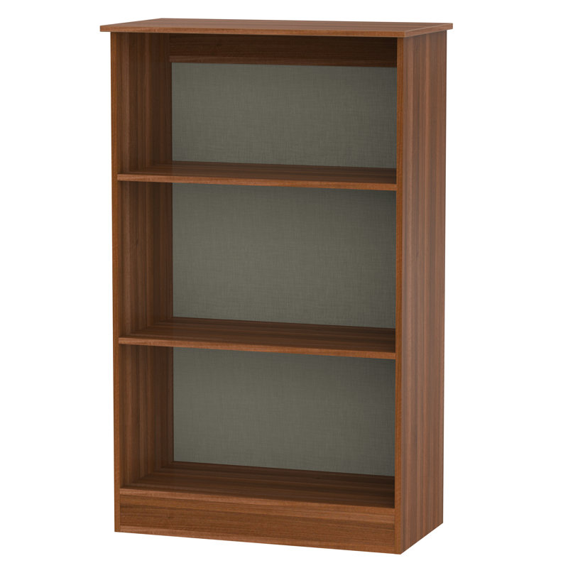 Fully Assembled Daryl Bookcase, Noche Walnut