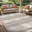Tapis intérieur / extérieur gris / ivoire / beige Alphee-323568383