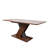 Farmhouse Expandable Rectangular Dining Set with Mid-century Windsor Chair Set-747438026