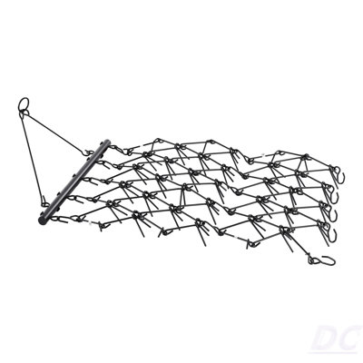 Drag Harrow 4 X 5.6 Ft Chain Harrow ATV Lawn Rake For Landscape Leveling