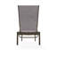 Chaise longue sans accoudoirs empilable en polymère avec accoudoirs Leeward-31923929-31923934