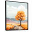 «Orange American Basswood Essence I», art mural arbre-278733382-312004650
