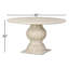 Macalaster Dining Table-Faux Travertine
