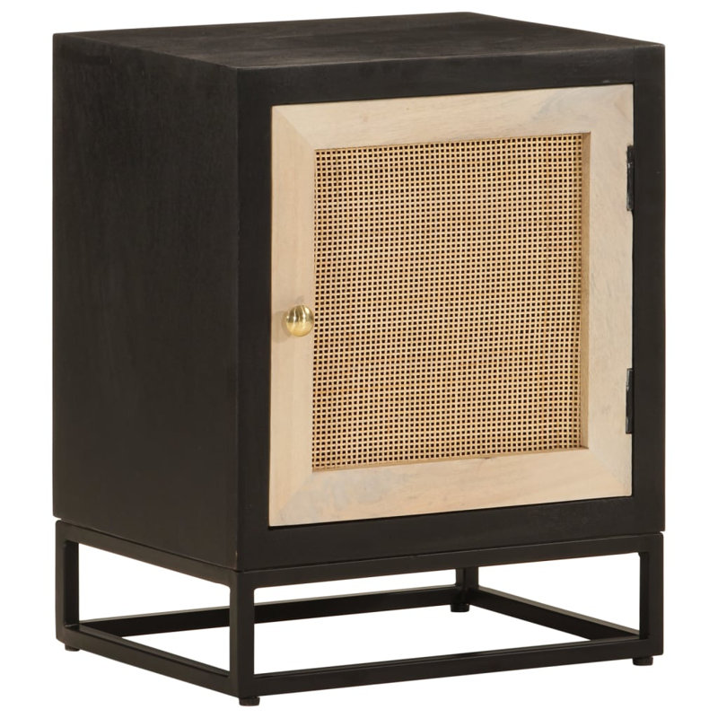 Battistino 40cm W Iron Bedside Table