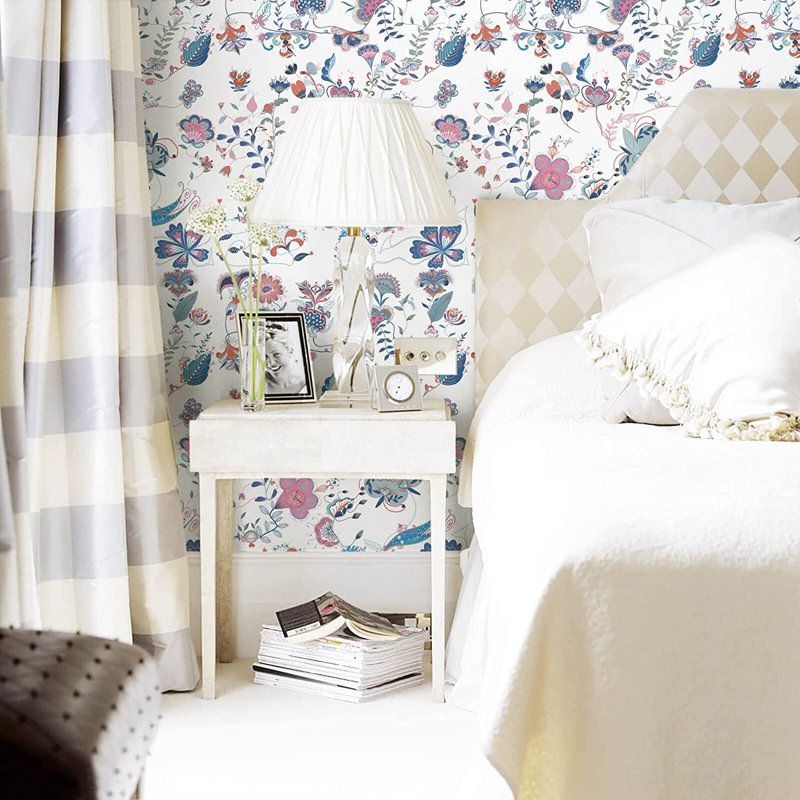 Ephrim Peel & Stick Floral Roll