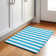 Premium Machine Washable Cerrito AMF528 Teal Rug