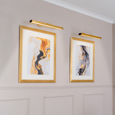 Simsar Plastic LED Flush Mounted Sconce