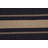 Striped Hand-Knotted Rectangle 7'10" x 9'10" Jute Area Rug in Beige/Blue