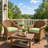 Aoodor Patio Chair Cushions Set-1809928363-1809928367