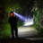 FixtureDisplays® 1000 LM LED Rechargeable Headlamp 3 Lighting Modes Zoomable with Motion Sensor 90°Angle Head Lights for Adult Outdoor Camping, Fishing, Running, Cycling, Emergency 16036