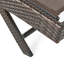 Chaise longue inclinable Alejah