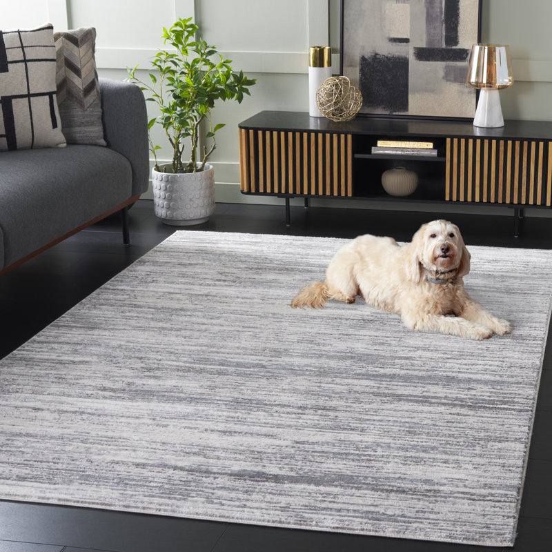 Oaksmeade Performance Abstract Rug, Rectangle 5'3" x 7'6"
