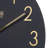 15.75-inch NYX MDF Analog Quartz Wall Clock