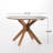Kashmira 4 - Person Wood Patio Dining Set with Round Table-282742955