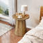 Table de bout ronde simple de style campagnard-1592436027