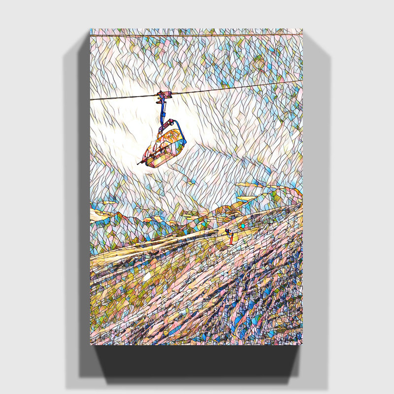 Wrapped Canvas Print, 60cm H x 40cm W