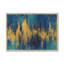 Blue And Gold Abstract Crop by Danhui Nai - Wrapped Canvas Painting-1178744265-1178744258