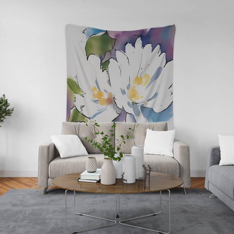 Tapisserie murale, H 80 po x l 68 po