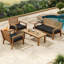 Coussins de siège d'extérieur 24 x 24 x 5 Coussins de chaise d'extérieur-209723552-209723558-209723559
