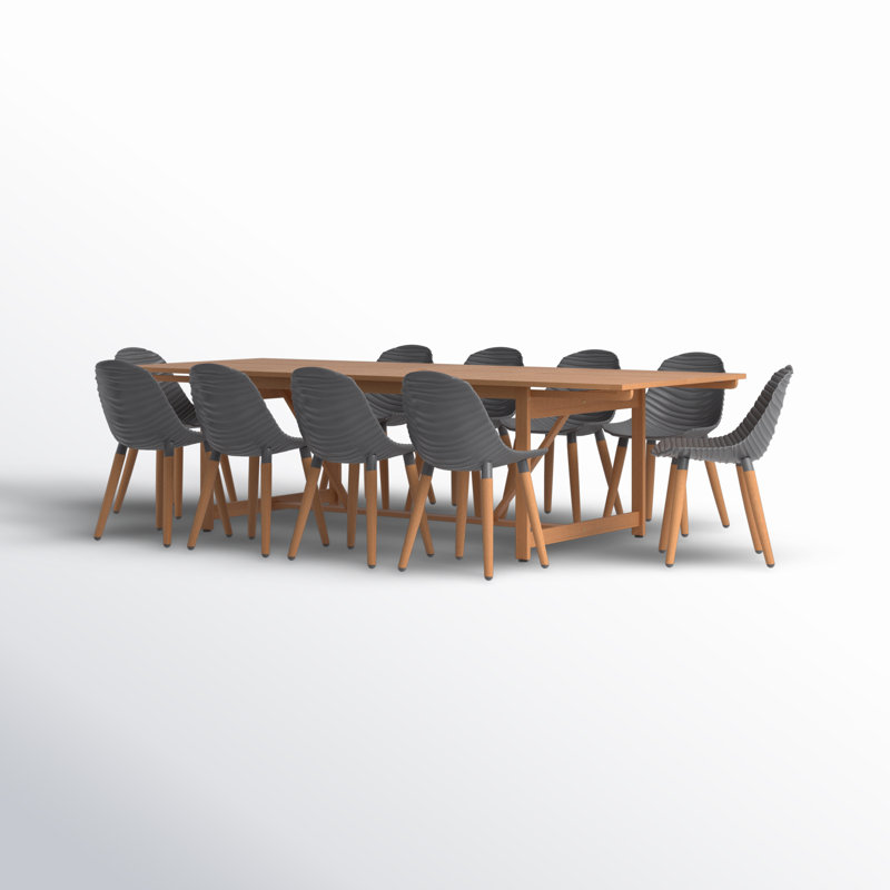 Ensemble repas d'extérieur 11 pièces Clegg