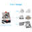 3" Remodel or New Construction Gimbal LED Recessed Light with J-Box Dimmable-56700809